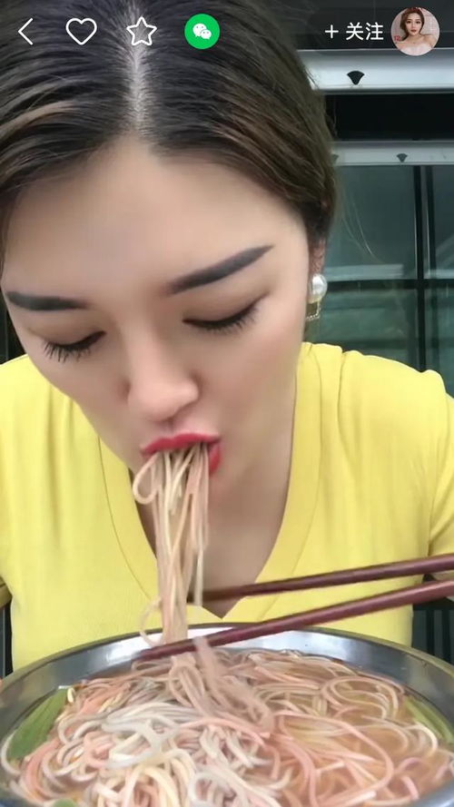 美女吃面游戏,挑战你的视觉与味蕾极限